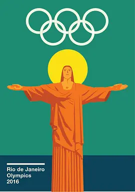 2016年第31届里约热内卢奥运会开幕式的海报