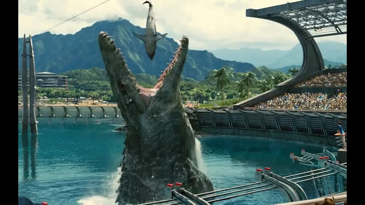 科學家培育出超大混血霸王龙，2萬人被困島上生死未卜《侏羅紀世界》