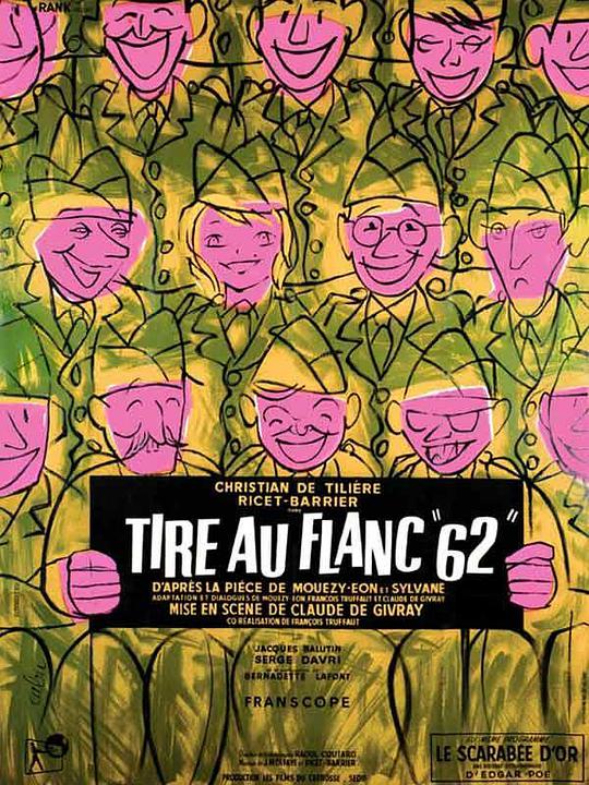 Tire-au-flanc 62的海报