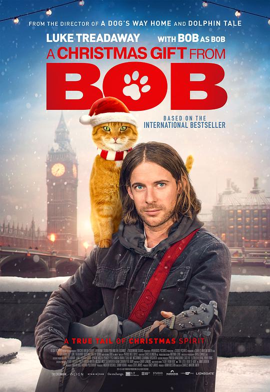 鲍勃的圣诞礼物的海报