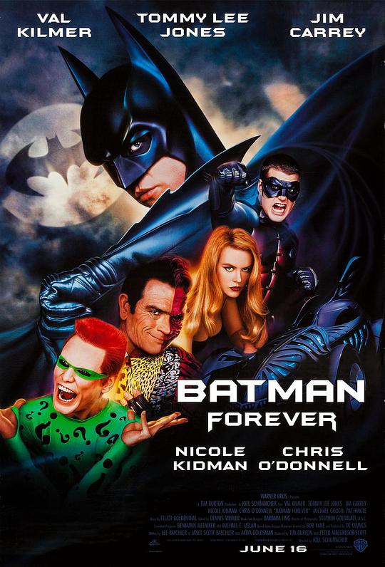 蝙蝠侠3永远的蝙蝠侠封面图片