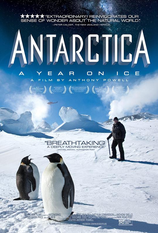 南极洲:冰上的一年封面图片