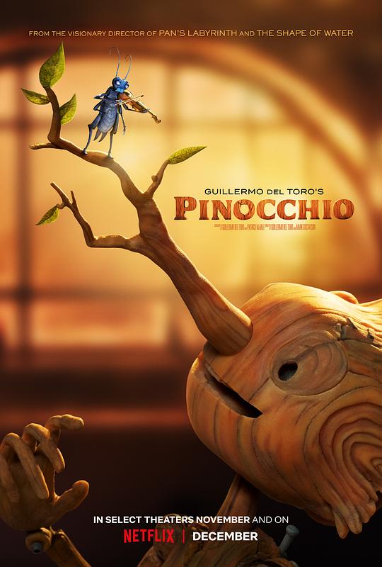 吉尔莫·德尔·托罗的匹诺曹视频封面